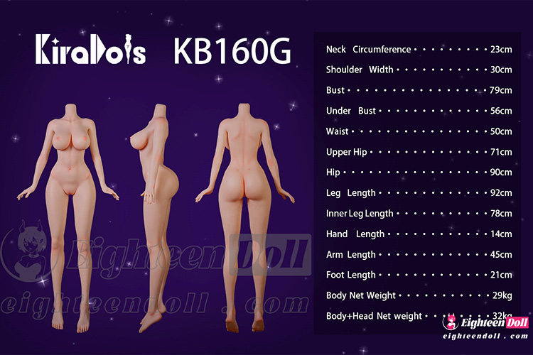 Kiradols-Body Size-160cm G cup