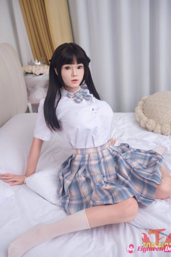 435-Silicone Sex Doll-Sharon(#T28)-158cm-D cup-4
