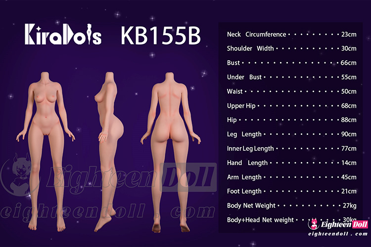Kiradols-Body Size-155cm B cup