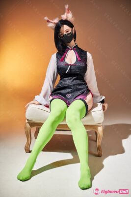 334 Poupée sexuelle en silicone Bezyla 2.2U Naimi 168cm bonnet E, tête souple -13