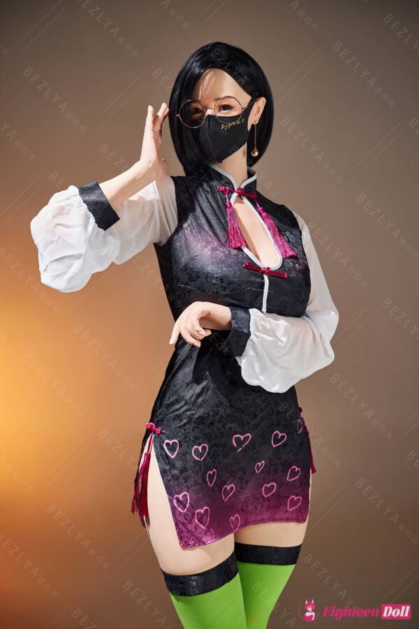 334 poupée sexuelle en silicone Bezyla 2.2U Naimi 168cm bonnet E souple Head-32