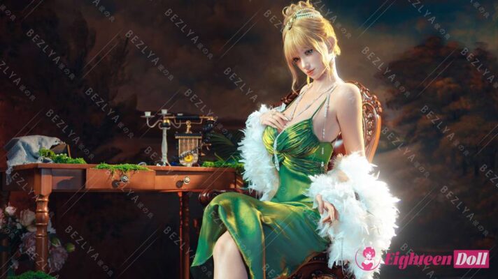 370 Silicone Sex Doll Bezyla 2.2U Angelica 167cm F cup Soft Head-12