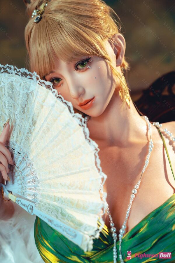 370 Silicone Sex Doll Bezyla 2.2U Angelica 167cm F cup Soft Head-18
