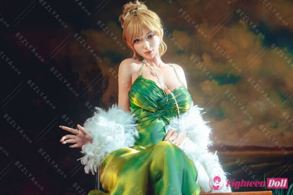 370 Silicone Sex Doll Bezyla 2.2U Angelica 167cm F cup Soft Head-35