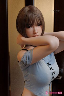 Asian Silicone Sex Doll FUDoll 161cm E cup-15