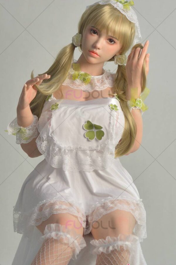 Blonde Silicone Sex Doll FUDoll 162cm F cup ROS-1