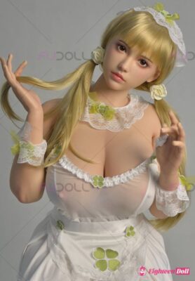 Blonde Silicone Sex Doll FUDoll 162cm F cup ROS-11