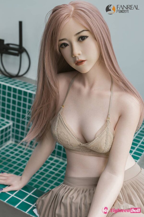 FANREAL-158B-Qian-fair-pink hair+dress-25