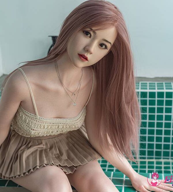 FANREAL-158B-Qian-fair-pink hair+dress-6