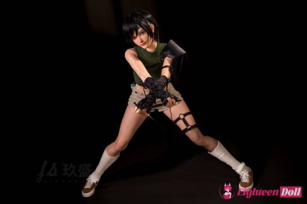 JiuSheng-Silicone Sex Doll-168cm C cup-Yuffie-32