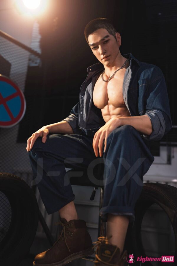 Silicone Male Sex Doll J-FOX PoLang(A01) 184cm-17
