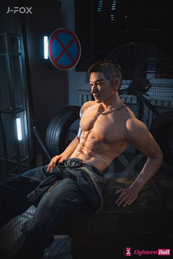Silicone Male Sex Doll J-FOX PoLang(A01) 184cm-3