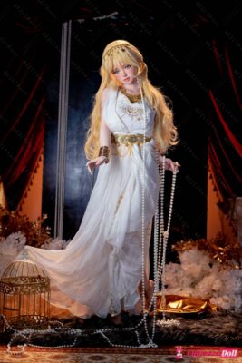 Bezlya-0387-Silicone Sex Doll Convallaria 150cm(2.1) A cup ROS+Movable Eyelids-21