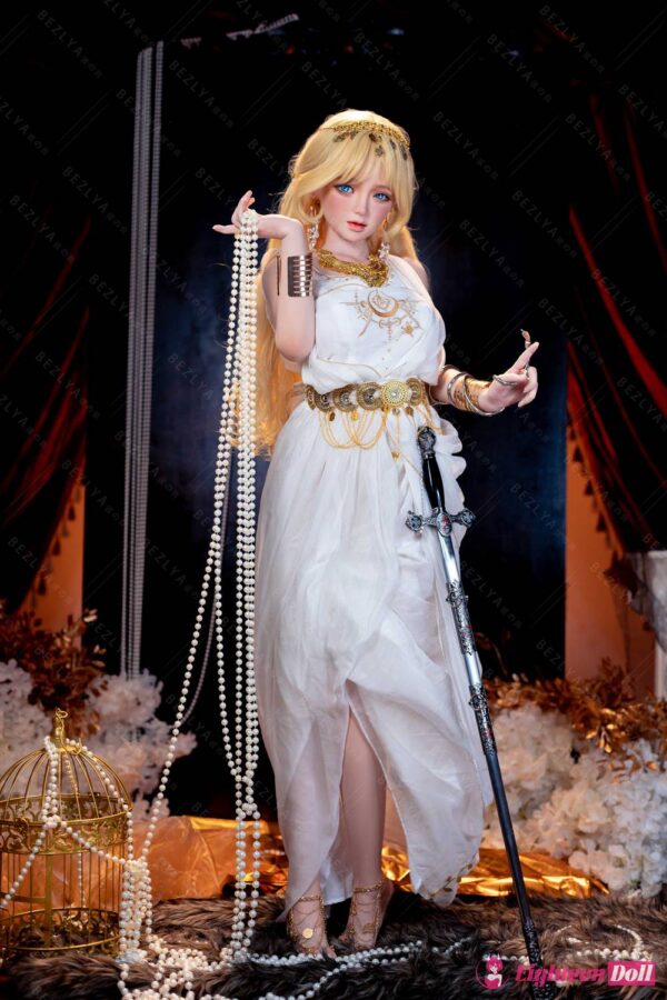 Bezlya-0387-Silicone Sex Doll Convallaria 150cm(2.1) A cup ROS+Movable Eyelids-26