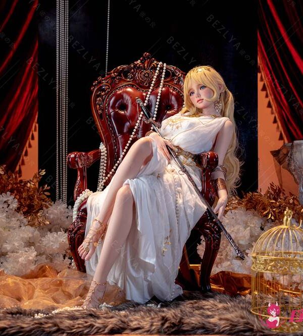 Bezlya-0387-Silicone Sex Doll Convallaria 150cm(2.1) A cup ROS+Movable Eyelids-6
