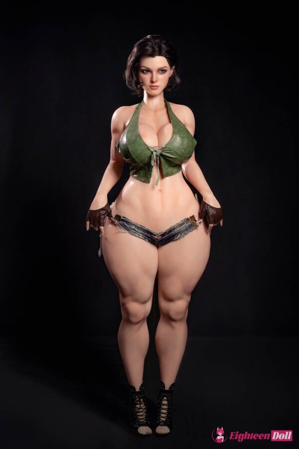 HRDoll-Poupée sexuelle en silicone #221 165cm bonnet K-4