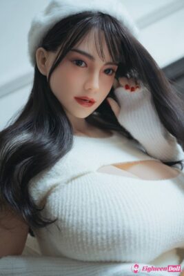 HRDoll-Poupée sexuelle en silicone #R21 161cm bonnet M-3