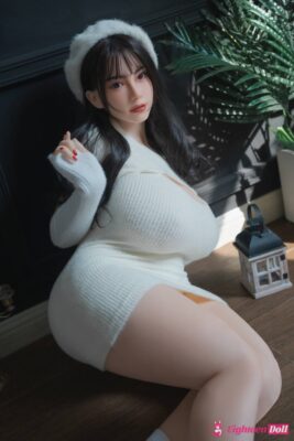 HRDoll-Poupée sexuelle en silicone #R21 161cm bonnet M-6