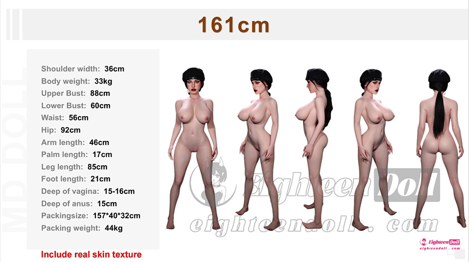 MDDoll-Body Size-161cm H cup(RST)-Big-en