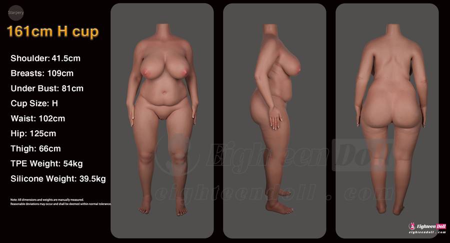 Starpery-Body Size-161H