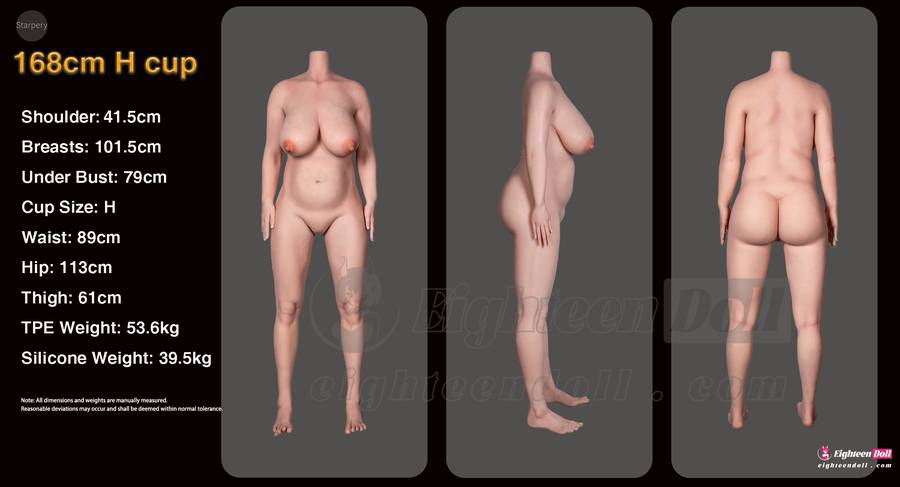 Starpery-Body Size-168H
