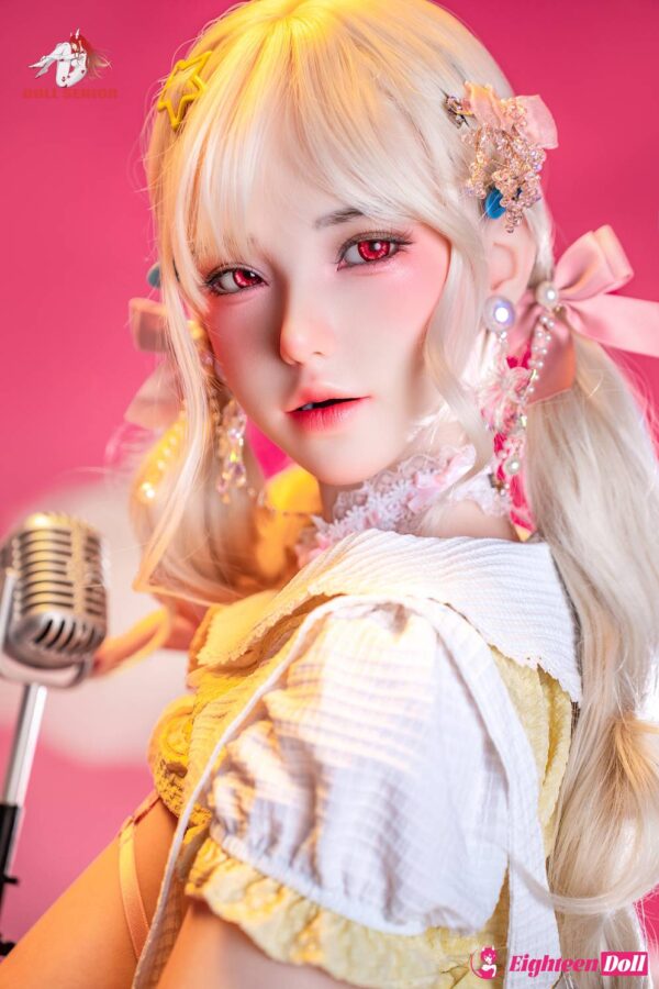 Doll Senior-ROS-Linsha-en silicone-170cm-bonnet G-1