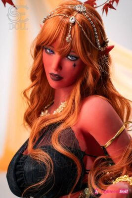 ELF-Halloween-Cosplay-Full-TPE-SE-Red-Luis-157cm-H-cup-37